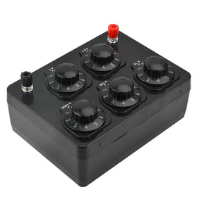 Precision Resistance Box Adjustable Decade Resistor 0-9999 0-9999.9 High Accuracy Level 1 Electrical Teaching Experiment Ohm's Law Verification