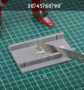 Model Multi-Angle Cutting Aid Precise Angle Cutter for DIY Projects 30 45 60 90 Plastic 3D Printing Tool Lightweight Portable Crafting Accessory