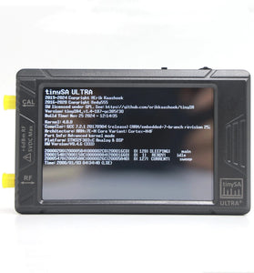 TinySA ULTRA Plus ZS406 Handheld Spectrum Analyzer 900MHz-5.4GHz 20dB LNA Module 3.98inch IPS-TFT LCD 5000mAh Battery Portable Analyzer