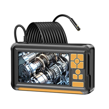 8mm Bendable Probe Industrial Endoscope Camera 1080P HD Borescope with 4.3 Inch Screen IP67 Waterproof Inspection Camera with 8 LED Lights