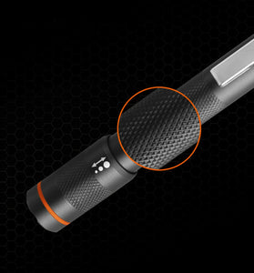 NICRON B22W LED Pocket Pen Light 120 Lumens Portable Zoomable Flashlight with Clip for Inspection Outdoor Camping Flashlight  2pcs AAA Penlight