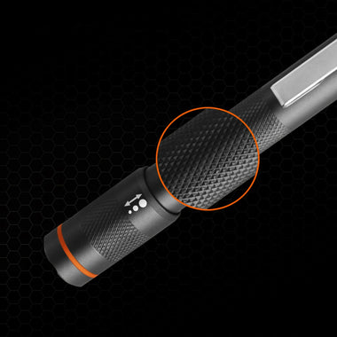 NICRON B22W LED Pocket Pen Light 120 Lumens Portable Zoomable Flashlight with Clip for Inspection Outdoor Camping Flashlight  2pcs AAA Penlight