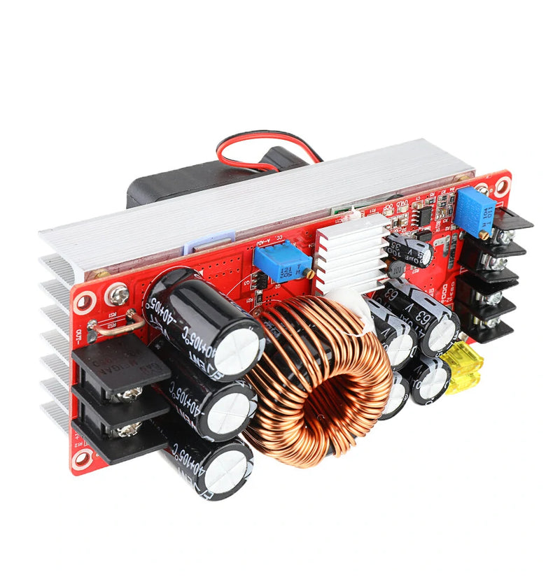 DC10-60V 30A 1500W To 12-90V Boost Converter Step Up Power Supply Module