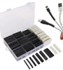 300Pcs/lot Polyolefin Shrinking Assorted 3:1 Heat Shrink Black White Tube Wire Cable Insulated Sleeving Heat Shrink Tubing Set