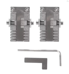 Universal Key Clamping Fixture Duplicating Cutting Machine Stainless Steel Precision Cutting for Car and Door Key Copy Tool