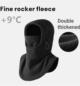 Unisex Winter Warm Mask Headgear and Scarf Integrated Breathable Fleece Material Windproof Cycling Outdoor Skiing Masks