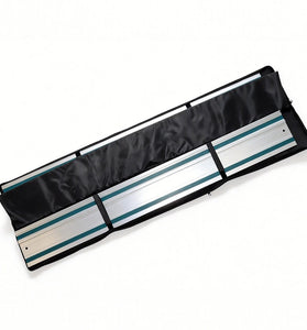 Premium Padded Protective Rail Bag Compatible with 55 Inch Guide Rails Tear Resistant Waterproof Adjustable Hook-and-loop StrapsEnhanced Storage