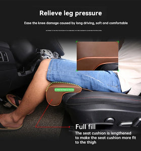 Car Leg Extender Leg Support Cushion Car Seat Leg Support Pad Lengthened Seat Cushion Leg Support Universal Dedicated For Long-Distance Driving