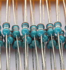 Geekcreit 600pcs 30 Kinds Value 1% 1/4W Metal Film Resistor Assorted Kit 20pcs Each Value