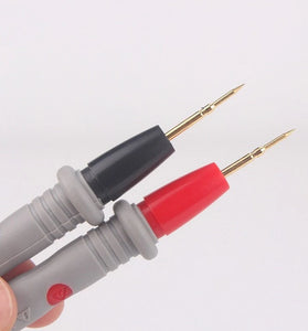HT3001 Digital Multimeter Probe Test Leads Super Sharp and Fine Gold-plated Copper Needle, High-grade Silica Gel Gatch Line