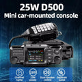 ZASTONE D500 Dual Band Mobile Radio 137-174MHz 400-470MHz 25W High Power 1052 Memory Channels LCD Screen Encryption Technology Secure Communication