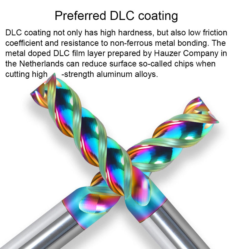 4mm 8mm 10mm Shank 3 Flutes Tungsten Carbide CNC Router Bit 4mm/8mm/10mm Cutting Diameter 12mm/24mm/30mm Cutting Length Milling Cutter End Mill