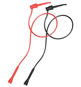 Universal Multimeter Test Hooks with 2mm Direct Plug Digit Meter Probe Hook Design Ideal for Electrical and Electronic Testing Applications Secure Connection and Increased Safety