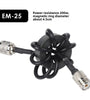 Shortwave Choke Coil Magnetic Ring EM-25 EM-43 HF Radio Accessory 200W 1000W Noise Suppression Electromagnetic Interference Reduction