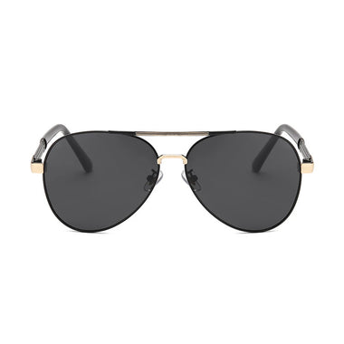 Men's Polarized Sunglasses Classic Fashion Metal Frame Pilot Sun Glasses for Traveling Surfing Driving Fishing UV400