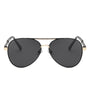 Men's Polarized Sunglasses Classic Fashion Metal Frame Pilot Sun Glasses for Traveling Surfing Driving Fishing UV400