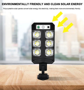 60LED Motion Sensor Solar Light Human Body Induction Garden Light Outdoor Waterproof Solar Outdoor Sensitive Motion Detection Street Lamp