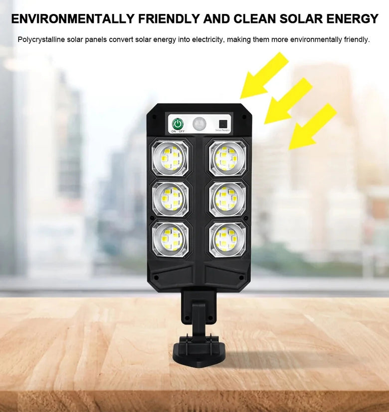 60LED Motion Sensor Solar Light Human Body Induction Garden Light Outdoor Waterproof Solar Outdoor Sensitive Motion Detection Street Lamp