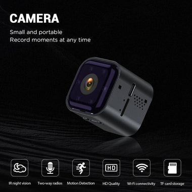 1080P Smart Action Camera HD Wifi Sports Camera IR Night Vision Bicycle Motorcycle Recorder Home Security Monitoring
