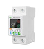 Tuya WiFi Intelligent Circuit Breaker with LCD Display App Control, Four Timing Modes Comprehensive Protection System Durable Flame-Retardant Construction - Home Automation Energy Monitor Smart Device