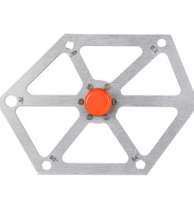 Aluminum Alloy Hexagon Ruler for Table Saw Multi-angle Measuring Tool Saw Angle Finder Gauge Protractor Inclinometer Angle Tools