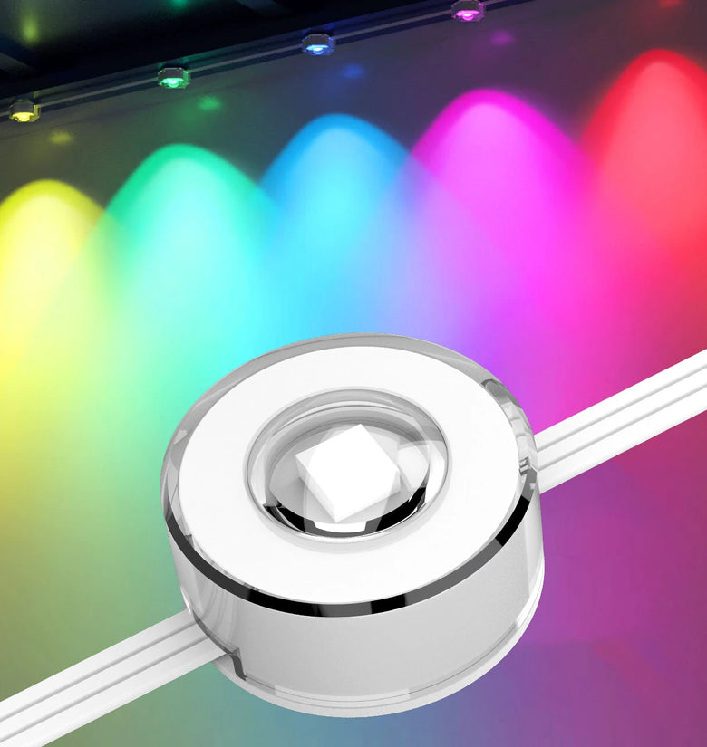 BlitzWill BW-SS1 Smart Outdoor Eaves Light 14.5m LED String Music Sync Works With Alexa & Google Assistant Waterproof for Halloween & Christmas Decorations