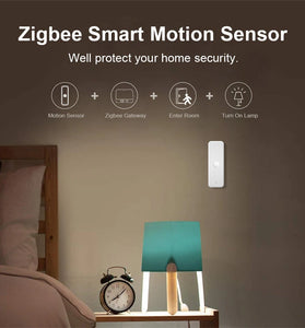 Tuya Zigbe Smart Motion Sensor Smart Life APP Remote Control APP Alarm PIR Motion Detected Sensor
