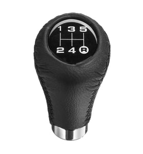 Universal 5 Speed Car Leather Shift Knob Manual Gear Stick Shift Shifter Lever