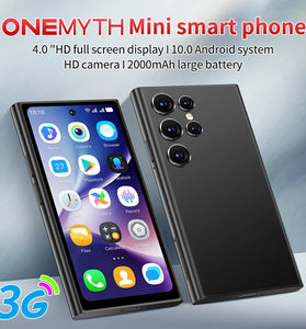 ONEMYTH S25 Pro 5MP HD Camera 2GB RAM 16GB ROM Mini 4.0 Inch Dual SIM Card 2000mAh Android 10.0 Facial Recognition 3G Rugged Smartphone