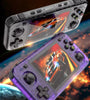 R36H 128GB 3.5-inch IPS Screen Handheld Game Console RK3326 Quad-Core Built-in 30000+ Games Dual Joysticks Linux System 10+ Emulators 3000mAh Battery Portable Classic Gaming Console