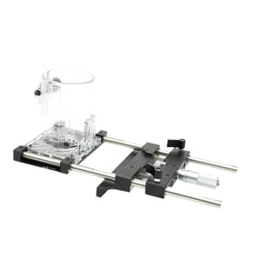 Woodworking Slotting Bracket For 65mm Trimmer 0.01mm fine adjustment Invisible Fasteners Slotting Guide Base