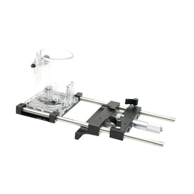 Woodworking Slotting Bracket For 65mm Trimmer 0.01mm fine adjustment Invisible Fasteners Slotting Guide Base