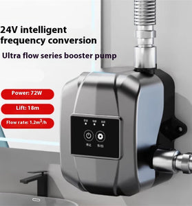 RN520141 Ultra 24V Booster Water Pump 1.2m/h Flow Rate 72W High-Temperature Resistance 90C Low Noise 40dB Compact Design