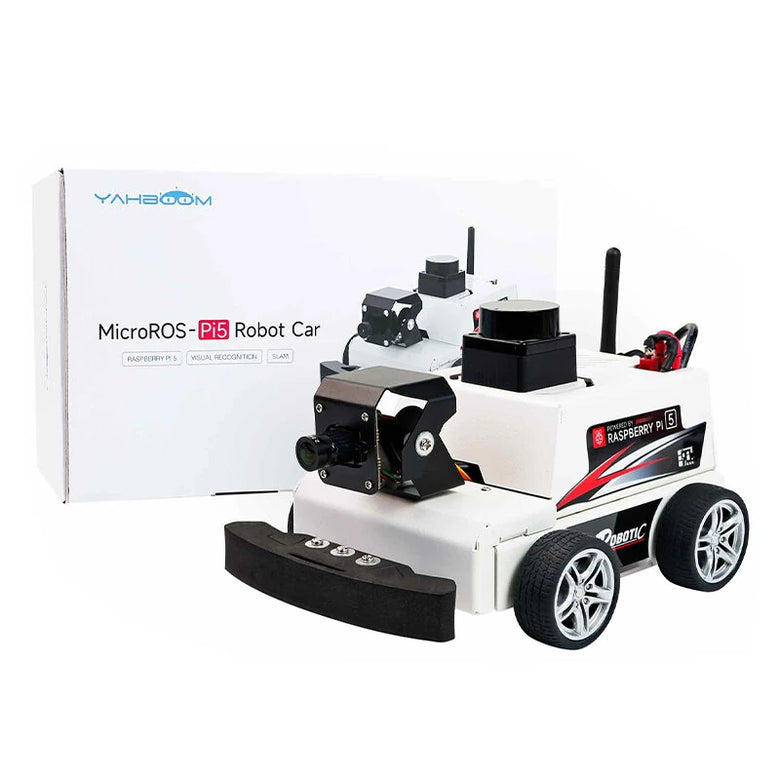 Yahboom ROS2 Robot Car Kit with TOF Lidar Support AI Visual Recognition SLAM Mapping Navigation Electronic Education Set