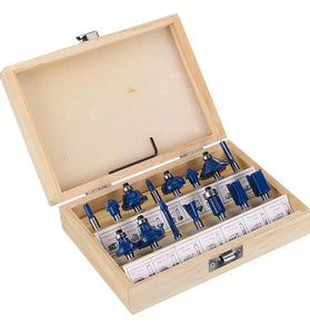 15pcs 1/4 Inch Shank Router Bit Woodworking Milling Cutter