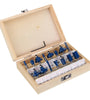 15pcs 1/4 Inch Shank Router Bit Woodworking Milling Cutter