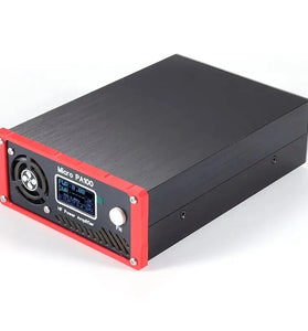 Micro PA100 100W HF Amplifier Auto TX/RX & LPF Switching SWR/Temp Protection Compatible with ICOM/YAESU/XIEGU