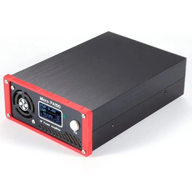 Micro PA100 100W HF Amplifier Auto TX/RX & LPF Switching SWR/Temp Protection Compatible with ICOM/YAESU/XIEGU