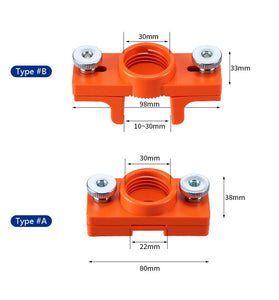 Edge Sealing Glue Applicator PETG Material Adjustable Glue Width 10-30mm Compatible with Curved and Straight Edges Portable Glue Tool for DIY Woodworking
