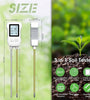 SGS07 3 in 1 Digital LCD Soil Meter Soil PH/Moisture/Temperature Tester with Backlight for House Plants Garden Lawn Farm