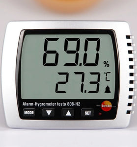 Precision Sensor Hygrometer For Testo 608-H1 H2 LCD Display Temperature Humidity Monitor for Industrial and Home Environment