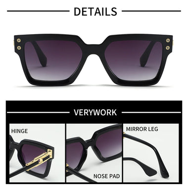 Fashion Retro Square Sunglasses Women Men UV400 Protection Sun Glasses for Outdoor Travel