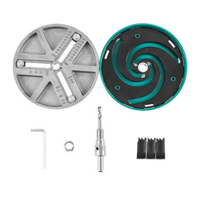 Universal Adjustable Hole Opener Saw Cutter Drill Bit Woodworking Plastic Punching Tool For Gypsum Board Aluminum Board