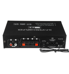 AK35 2x30W Digital HIFI Power Amplifier bluetooth 5.0 USB FM TF Card Stereo Home Theater Car Audio 110V 220V AMP with Remote Control