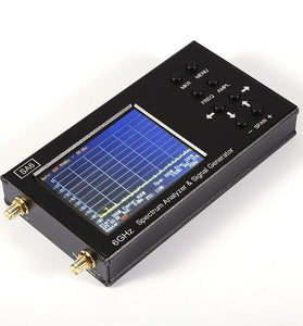 AISANRAY SA6 Handheld Spectrum Analyzer 35-6200 MHz 6GHz 3.2 Inch Touch Screen High Dynamic Range 700 MHz/sec Scan Speed Portable Wireless Signal Tester