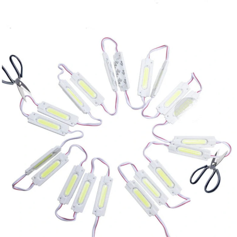 20LED Super Bright COB LED Module 24V 1.8W Injection LED Module Waterproof Advertising Design LED Lamp for Sign Shop Banner Light