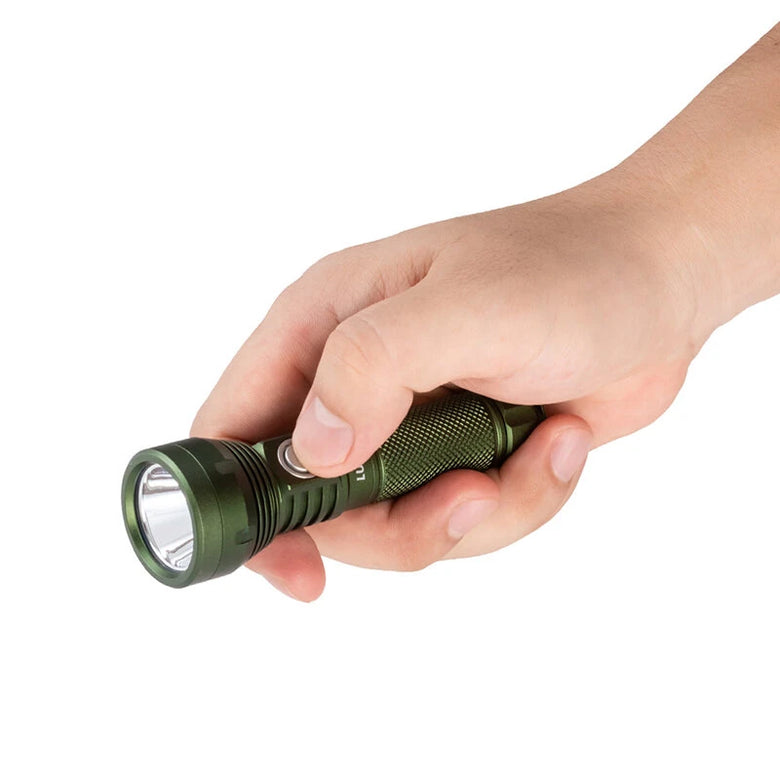 Lumintop GT NANO PLUS 1200LM 450m Throw EDC Flashlight 14500/14100 Battery LED Mini Torch Supported USB-C Rechargeable IPX8 Waterproof Compact Tactical Light
