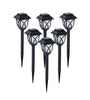 6 Pack Solar Pathway Bright Lights Outdoor Yard Lights Waterproof  AUTO ON/Off Garden Lights for Landscape Driveway