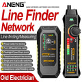 ANENG M469C Network Line Finder RJ11 RJ45 Cable Tracer 9V Battery Flashlight Auto Shutdown Low Voltage Alert