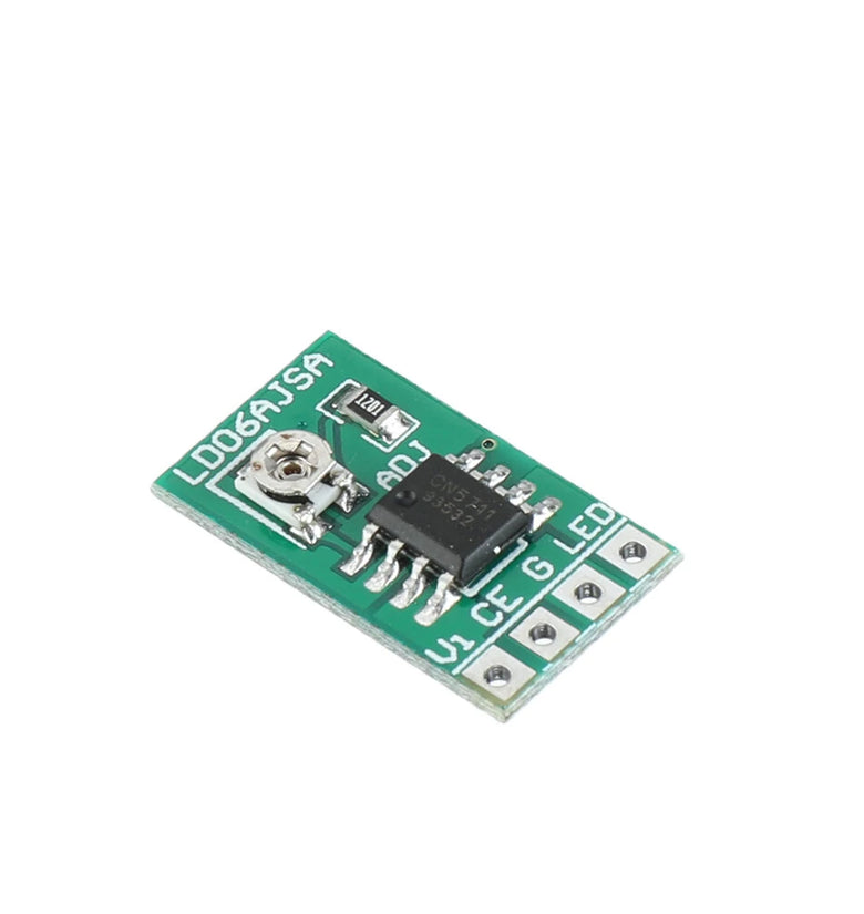 3pcs LD06AJSB DC 2.8-6V 30-1500mA Constant Current Converter Adjustable Control Module PWM Controller Board for 3V 3.3V 3.7V 4.5V 5V 6V LED Driver